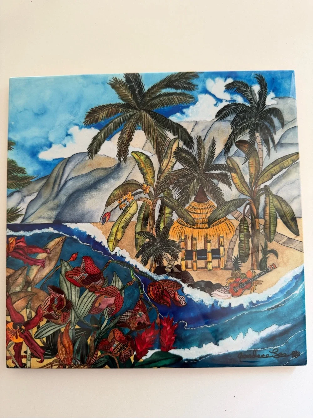 Candace Lee Ceramic Tile